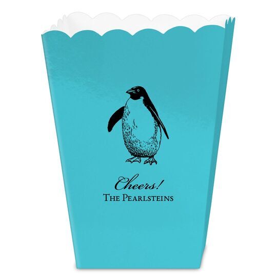 Penguin Mini Popcorn Boxes